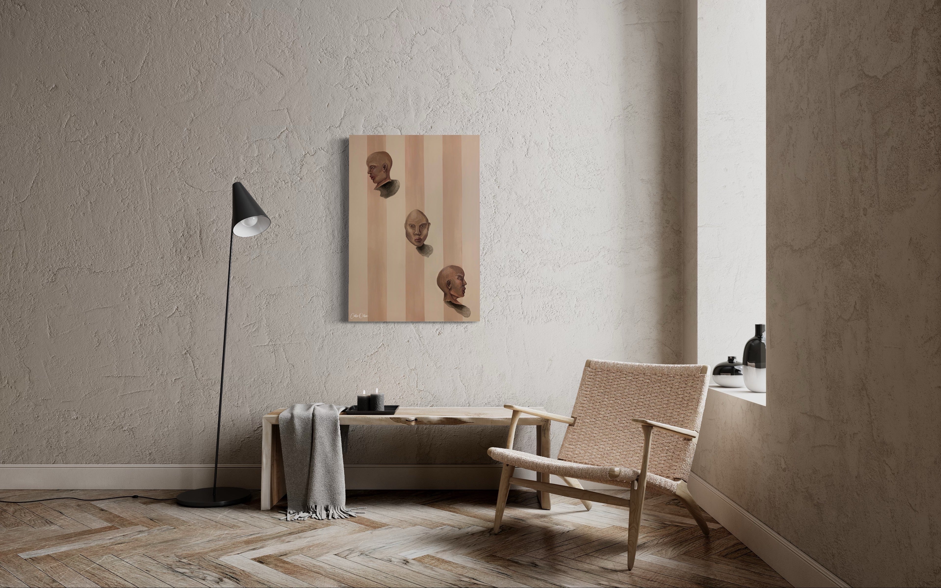 Interiør til væggen. Kunst til væggen.