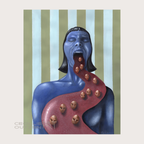 Original dansk kunst af Cecillie Outzen