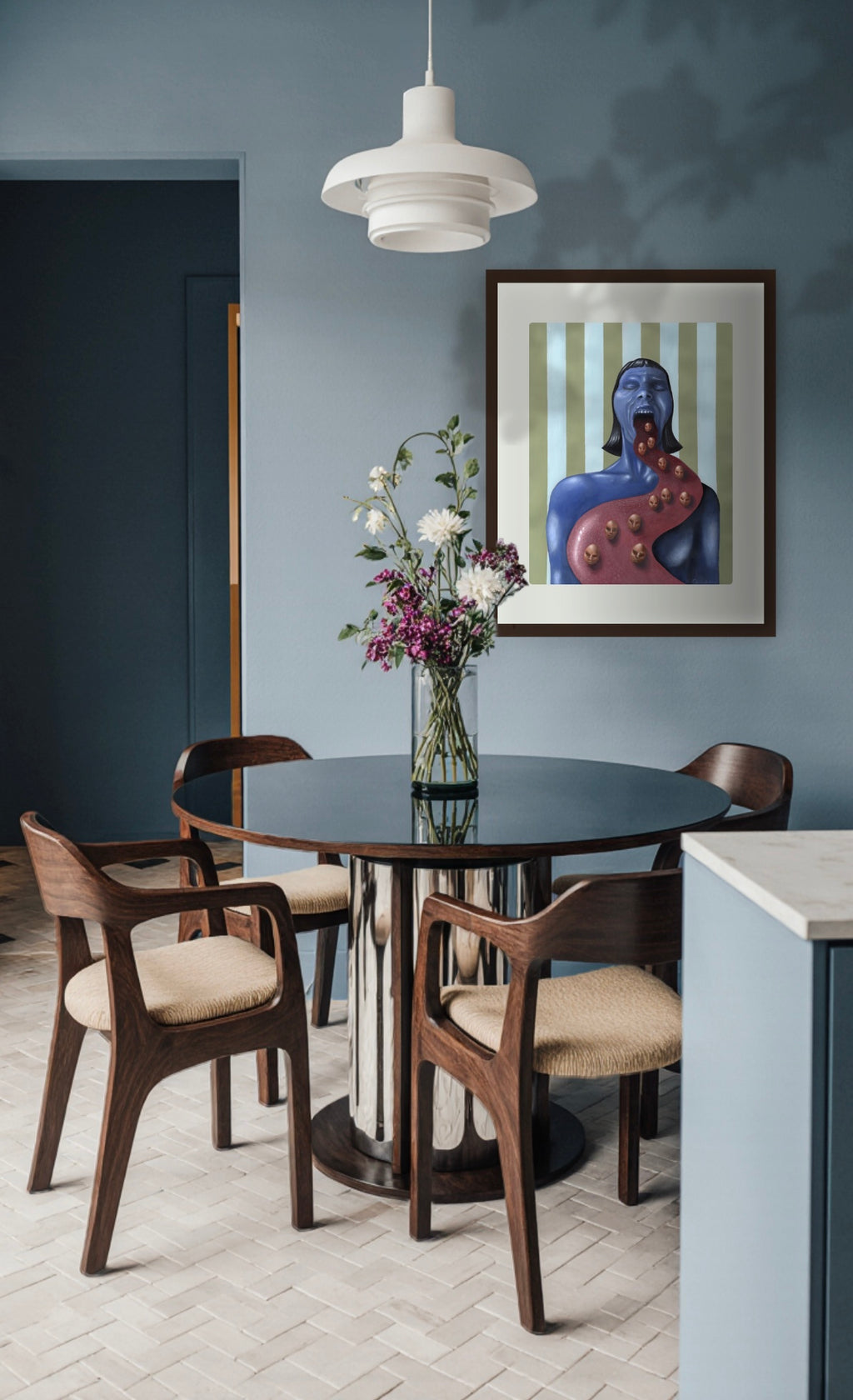 Original dansk kunst af Cecillie Outzen
